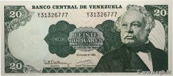 20 Bolivares VENEZUELA 1992 P.063d