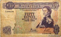 50 Rupees MAURITIUS 1967 P.33c