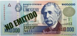 10000 Nuevos Pesos URUGUAY 1989 P.068B