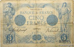 5 Francs BLEU FRANCE 1914 F.02.22