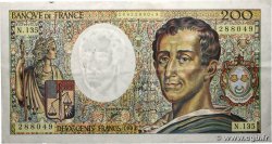 200 Francs MONTESQUIEU FRANCE 1992 F.70.12c