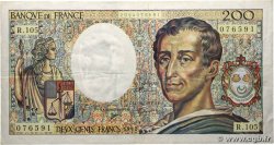200 Francs MONTESQUIEU FRANCE 1992 F.70.12a