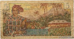 5 Francs Bougainville CCFOM FRENCH EQUATORIAL AFRICA 1947 A.129a G