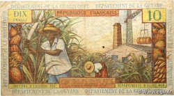 10 Nouveaux Francs FRENCH ANTILLES 1962 P.08a G