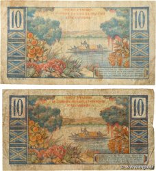 10 Francs Colbert IE Lot AFRIQUE ÉQUATORIALE FRANÇAISE 1957 A.138a G