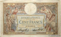 100 Francs LUC OLIVIER MERSON grands cartouches FRANCE  1935 F.24.14 TB+