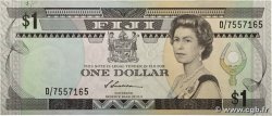 1 Dollar FIJI 1993 P.086a VF+