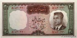 20 Rials IRAN 1965 P.078a UNC