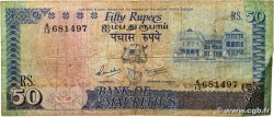 50 Rupees ÎLE MAURICE  1986 P.37a TB