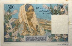 500 Francs MADAGASCAR  1950 P.047a TTB