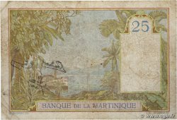 25 Francs MARTINIQUE  1938 P.12 F