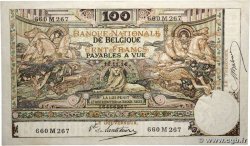 100 Francs BELGIQUE  1914 P.071