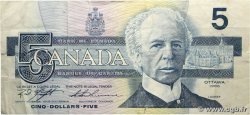 5 Dollars CANADA  1986 P.095d