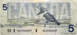 5 Dollars CANADA  1986 P.095d TB+