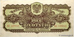5 Zloty POLOGNE  1944 P.108