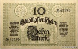 10 Mark ALLEMAGNE Mulhouse 1918 P.- pr.NEUF