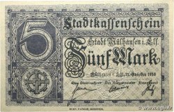 5 Mark ALLEMAGNE Mulhouse 1918 P.-