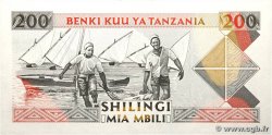 200 Shilingi TANZANIE  1993 P.025a NEUF