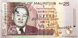25 Rupees ÎLE MAURICE  1999 P.49a