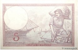 5 Francs FEMME CASQUÉE modifié FRANCE  1939 F.04.14 pr.SUP