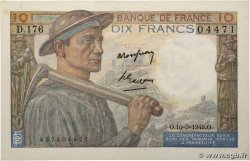 10 Francs MINEUR FRANCE  1949 F.08.20