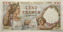 100 Francs SULLY FRANCE  1939 F.26.19