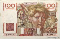 100 Francs JEUNE PAYSAN FRANCE  1946 F.28.09