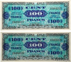 100 Francs FRANCE Lot FRANCE  1945 VF.25.03