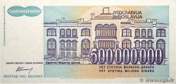 500000000 Dinara YOUGOSLAVIE  1993 P.134 SPL