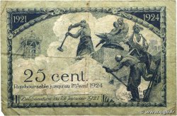 25 Centimes FRANCE régionalisme et divers Saint-Étienne 1921 JP.114.05 TB