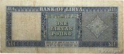 1 Pound LIBYE  1963 P.30 B+
