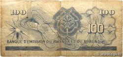 100 Francs RWANDA BURUNDI  1960 P.05a B