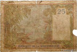 25 Francs MARTINIQUE  1938 P.12 pr.B