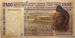2500 Francs WEST AFRICAN STATES  1993 P.712Kb