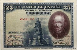 25 Pesetas SPAIN  1928 P.074b