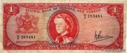 1 Dollar TRINIDAD and TOBAGO  1964 P.26c