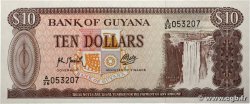 10 Dollars Lot GUYANA  1992 P.23f