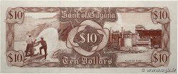 10 Dollars Lot GUYANA  1992 P.23f NEUF