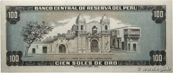 100 Soles de Oro PÉROU  1974 P.102c NEUF