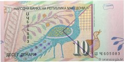 10 Denari NORTH MACEDONIA 2007 P.14g UNC