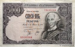 5000 Pesetas ESPAGNE  1976 P.155
