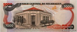 5000 Cordobas NICARAGUA 1987 P.146 NEUF
