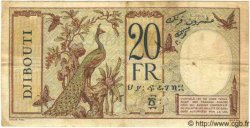 20 Francs DJIBOUTI  1936 P.07a TB+ à TTB