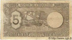 5 Francs Palestine DJIBOUTI  1945 P.14 TB+