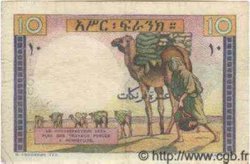 10 Francs DJIBOUTI  1946 P.19 TB+ à TTB