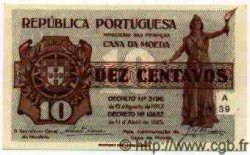 10 Centavo PORTUGAL  1925 P.050 NEUF