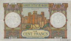 100 Francs MAROCCO  1945 P.20