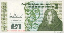 1 Pound IRELAND REPUBLIC  1988 P.070d XF+