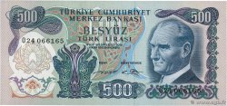500 Lira TURKEY  1974 P.190d