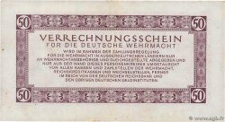 50 Reichsmark GERMANY  1942 P.M41 VF